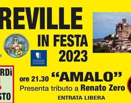 Dal 4 al 7 agosto musica e buon cibo a Treville