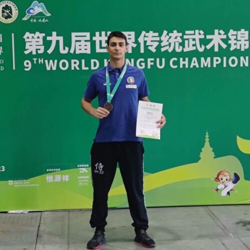 Kung Fu, Matteo Testardini e il suo bronzo mondiale: “Un sogno essere in nazionale ma punto a migliorare ancora”
