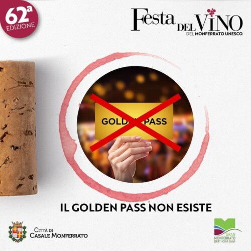 No, il “Golden Pass” della Festa del Vino non esiste. Il sindaco smonta la goliardata del web