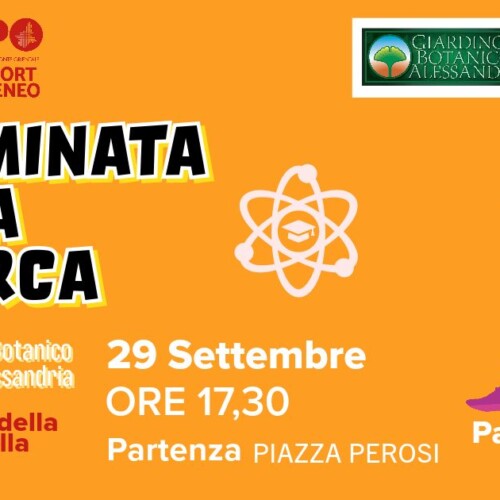 Venerdì ad Alessandria la Camminata della Ricerca promossa dal Cuspo: un evento gratuito e aperto a tutti