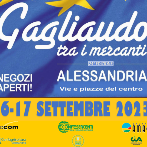 Torna “Gagliaudo tra i mercanti”: due giorni tra banchetti ed eventi