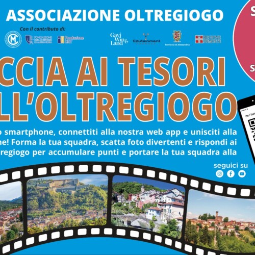 Sabato 9 settembre la “Caccia ai Tesori dell’Oltregiogo”