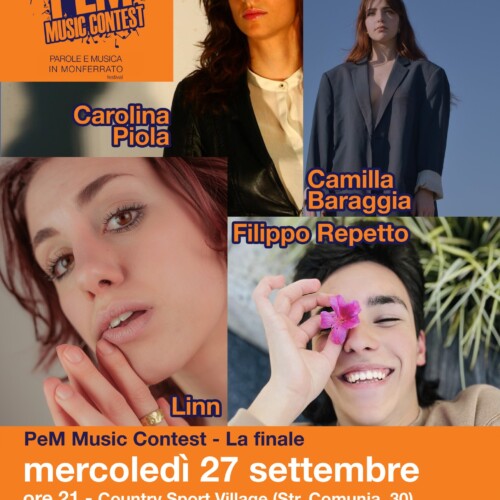 A Mirabello Monferrato la finale del Pem Music Contest