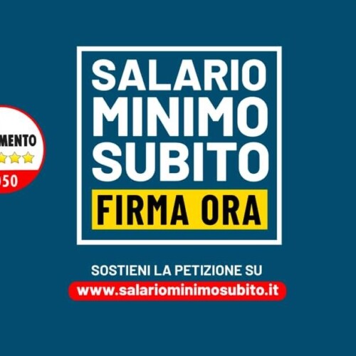 Salario Minimo, ordine del giorno del M5S in consiglio comunale: “Misura necessaria e urgente”