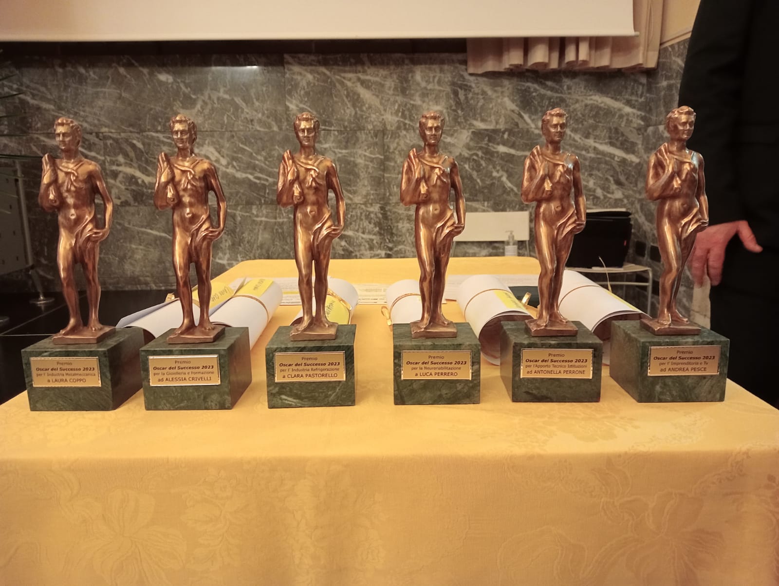 Oscar del Successo 2026: svelati i sei premiati. L’11 ottobre la cerimonia di premiazione ad Alessandria