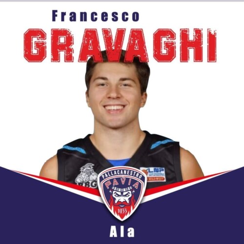 Riso Scotti Pavia investe sul futuro: dall’Olimpia Milano arriva Francesco Gravaghi