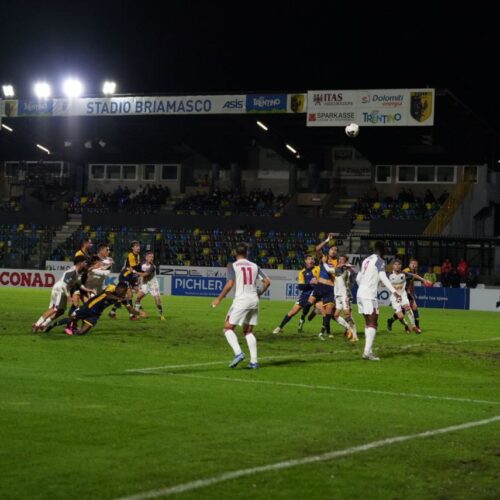 Alessandria, Banchini: “A Trento passivi all’inizio, poi siamo migliorati”