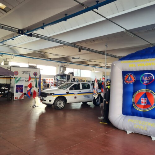 Anche la Protezione civile di Alessandria alla fiera di Montichiari