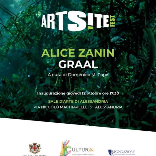 Dal 12 ottobre alle Sale d’Arte di Alessandria la mostra “Graal” dell’artista Alice Zanin