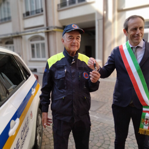 Ad Alessandria consegnata una nuova auto al Gruppo Comunale di Protezione Civile