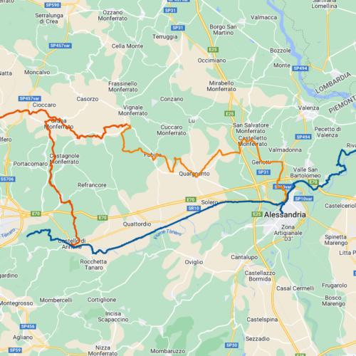 Lunedì la presentazione del progetto di ciclovie del Tanaro: 251 km in mezzo alla natura