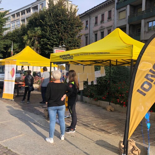 Sabato e domenica gli stand della Protezione Civile in 11 Comuni del territorio per la campagna “Io non rischio”