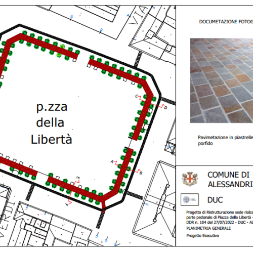 Entro fine mese al via i lavori in piazza della Libertà “per renderla più bella”