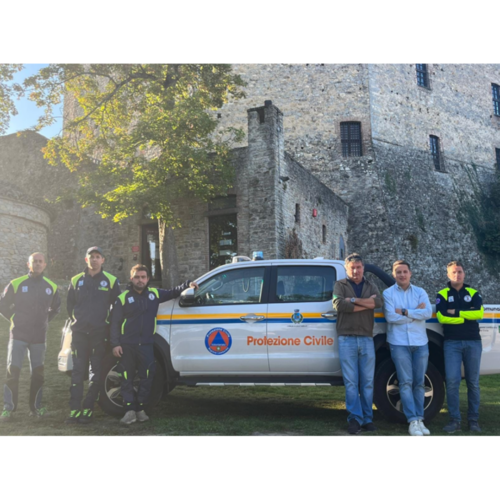 Zavattarello: ecco il nuovo pickup per la Protezione Civile