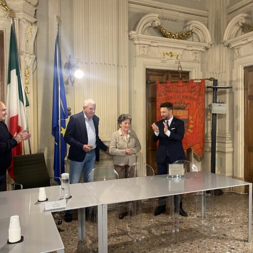 A Casale consegnata una targa in memoria dell’imprenditore monferrino Giuseppino Coppo