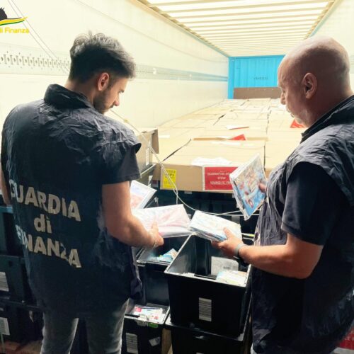 Guardia di Finanza di Alessandria sequestra 3,5 milioni di prodotti contraffatti dalla Cina