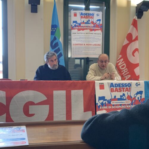 Cgil e Uil dicono “Adesso basta!” Scioperi e corteo per risvegliare un Paese in recessione