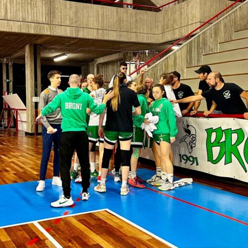 Serie A2 femminile: Logiman Broni, battuta d’arresto in casa della Cestistica Spezzina