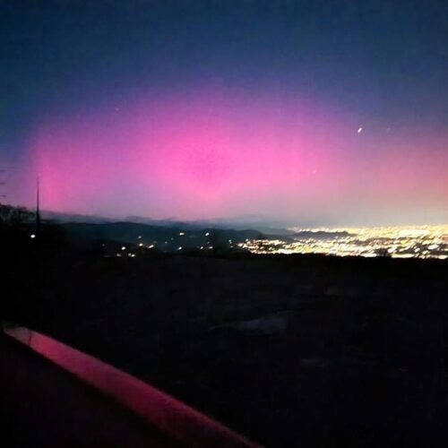 Aurora boreale in Piemonte: cosa abbiamo visto e perché è successo