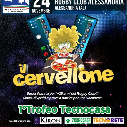 Quartiere Cristo Alessandria: venerdì il Cervellone al Rugby Club, sabato torna Svuota la Cantina