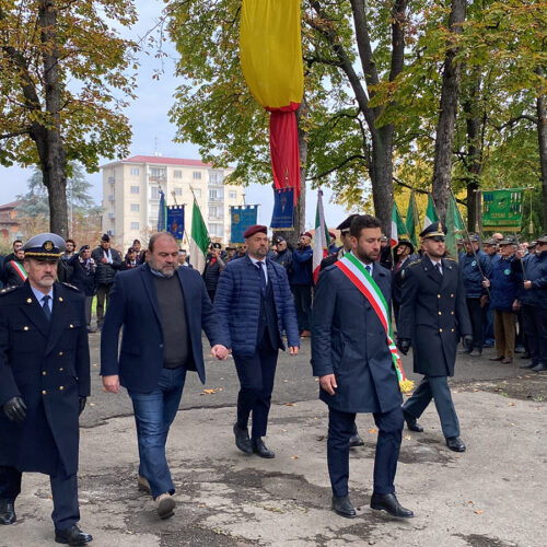 Giornata dell’Unità Nazionale e delle Forze Armate: le foto della cerimonia a Casale