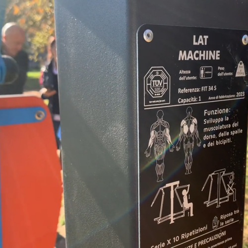 Ai giardini “Grande Torino” tutti potranno mantenersi in forma con una palestra all’aperto gratuita