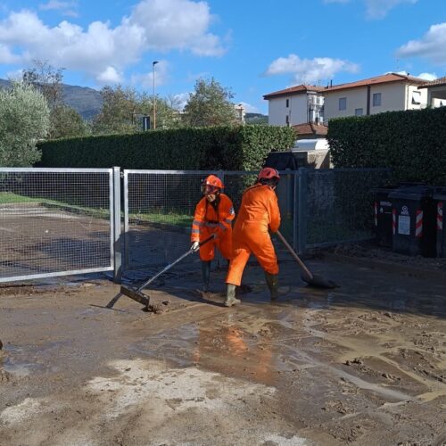Alluvione in Toscana: Protezione Civile del Piemonte impegnata a Montemurlo