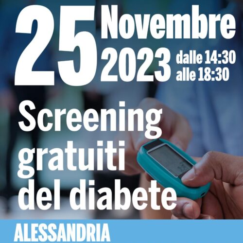Sabato screening gratuiti del diabete in piazzetta grazie ai Lions