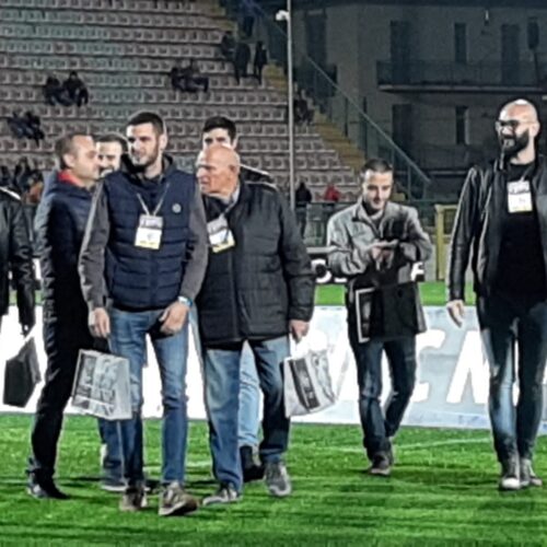 Allo stadio Moccagatta la premiazione degli ex studenti del Volta campioni d’Italia nel 2003