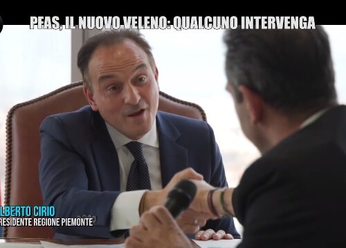Pfas, a “Le Iene” l’impegno di Cirio sul biomonitoraggio: “Entro fine anno la risposta del Comitato Etico”
