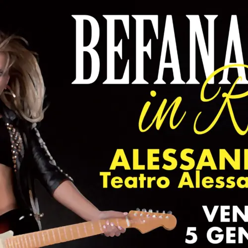 Il 5 gennaio “Befana in rock” al Teatro Alessandria per sostenere le attività di Anteas