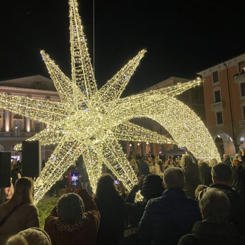 A Casale le illuminazioni natalizie frutto della sinergia tra il Comune e 60 soggetti privati