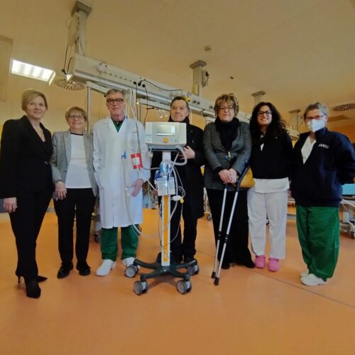 Un “respiro in regalo”: donata apparecchiatura alla Rianimazione Pediatrica di Alessandria
