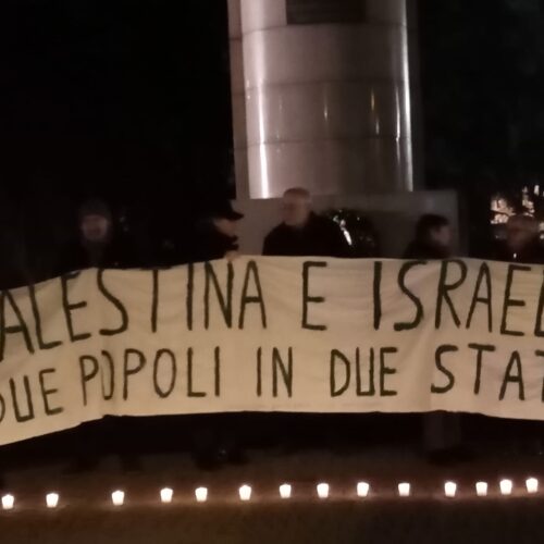 “Palestina e Israele, due popoli in due Stati”: ad Alessandria nuovo presidio per la pace