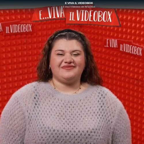 A “E Viva il VideoBox” la cantante alessandrina Martina Lubelli: “Sogno di cantare con Gigi D’Alessio”