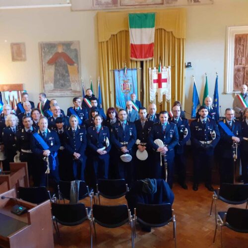 Giornata della Polizia locale: le foto della premiazione e i nomi degli agenti che si sono distinti per le loro attività
