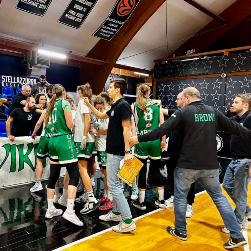 Serie A2 femminile: Logiman Broni batte la Stella Azzurra Roma e consolida il quarto posto
