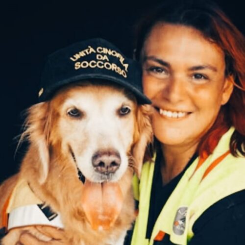 Addio a Mia, cagnolina soccorritrice e protagonista di tanti incontri nelle scuole: “La beniamina dei bambini”