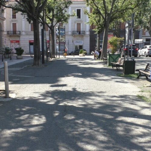 Piazza della Libertà: da martedì via al rifacimento dell’anello pedonale. I lavori dureranno tre mesi