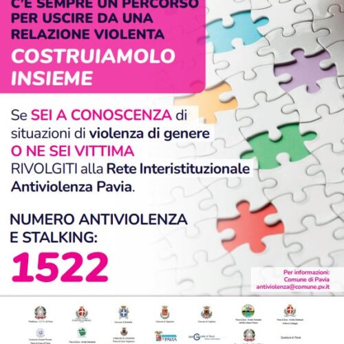 Partita la nuova campagna informativa della rete antiviolenza di Pavia