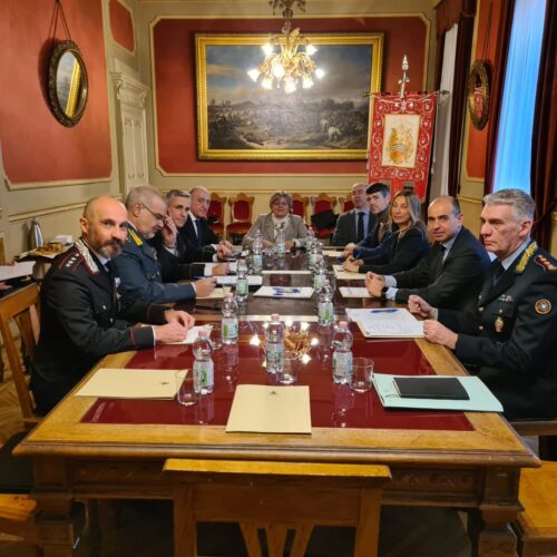 Tappa a Voghera del Comitato Provinciale per l’Ordine e la Sicurezza Pubblica