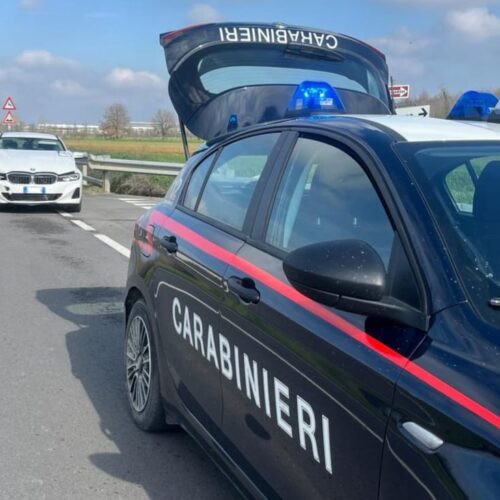 Tamponamento lungo la statale 35 dei Giovi all’altezza di Castellar Ponzano