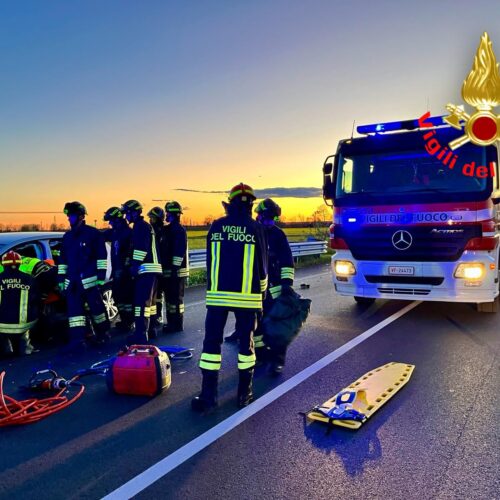 Incidente sulla Ss 9 Emilia: un ferito grave trasportato in elisoccorso