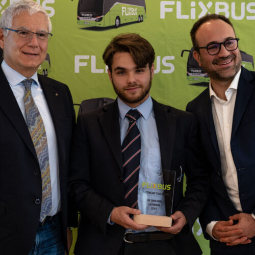 L’autista FlixBus casalese Luca Marchi premiato come giovane promessa al «FlixStars Day»