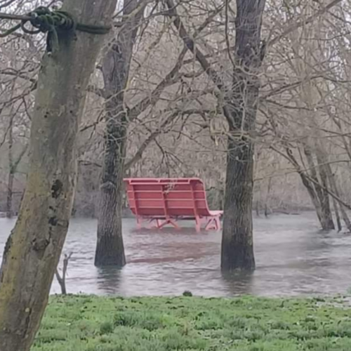 Maltempo: un fiume di fango inghiotte la Big Bench di Travacò Siccomario