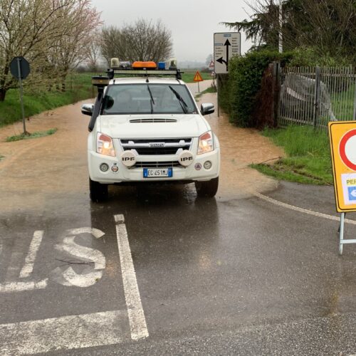 Maltempo in provincia di Alessandria: chiuse alcune strade per allagamenti o frane