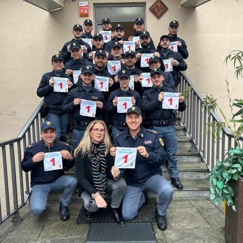 Maratona del donatore: 30 allievi della Scuola di Polizia in prima fila per donare il sangue