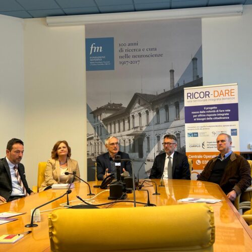 Nasce Ricor-Dare: rete territoriale per curare e prevenire le demenze