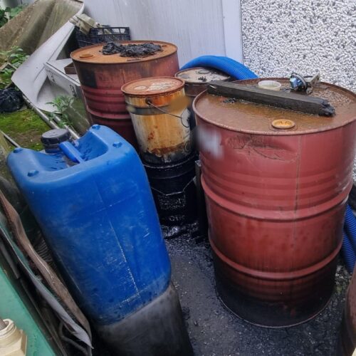 Finanza sequestra 20 tonnellate di olii esausti a Gropello Cairoli
