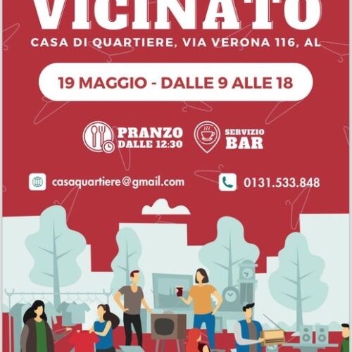 Domenica 19 maggio alla Casa di Quartiere c’è “Il Mercato di Vicinato”